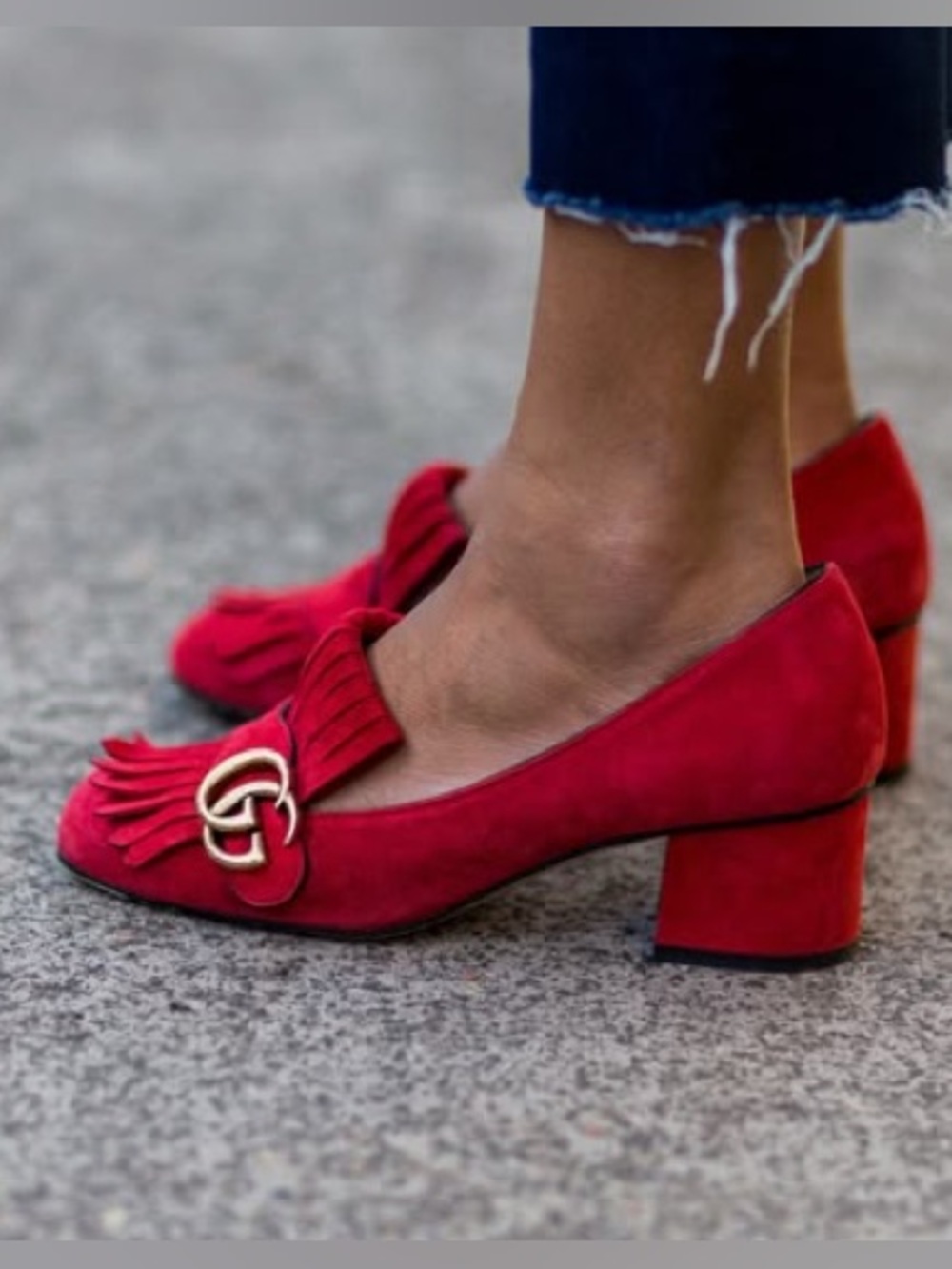 Authentic Gucci Marmont loafers